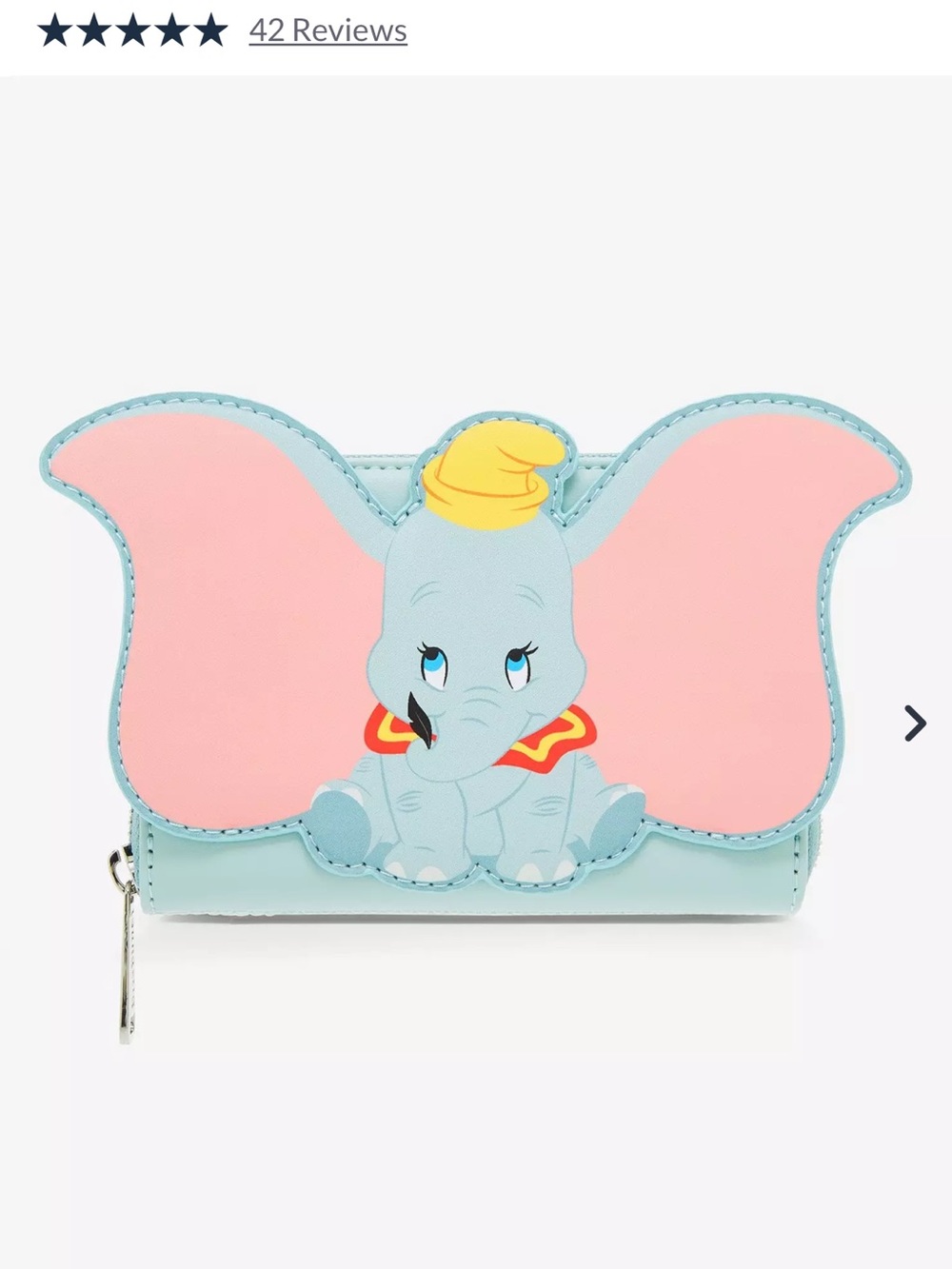 Loungefly Dumbo Zip-Around Wallet Brand New in Packaging
